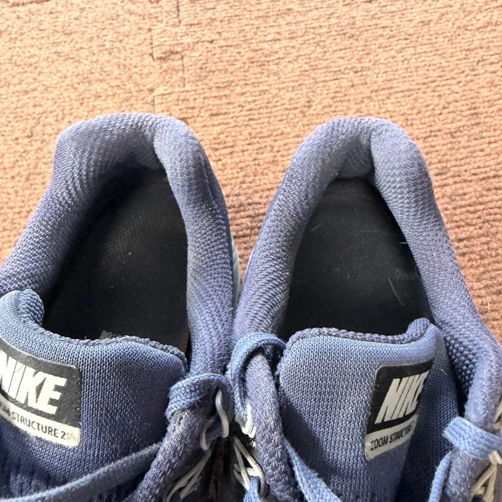 B- shoe Nike Air Zoom Structure 21 Womens Running‎ Shoes Blue 904701-402 Size 8